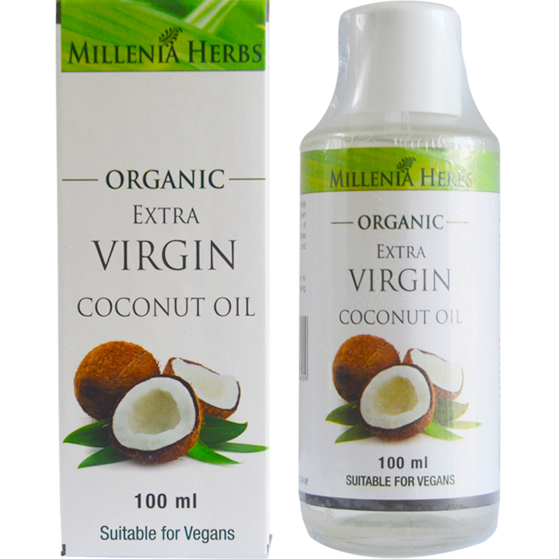 Millenia Herbs Organic Extra Virgin Coconut Oil
