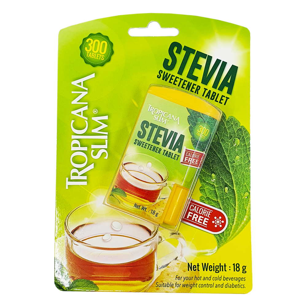 Tropicana Slim: Stevia Sweetener Tablet