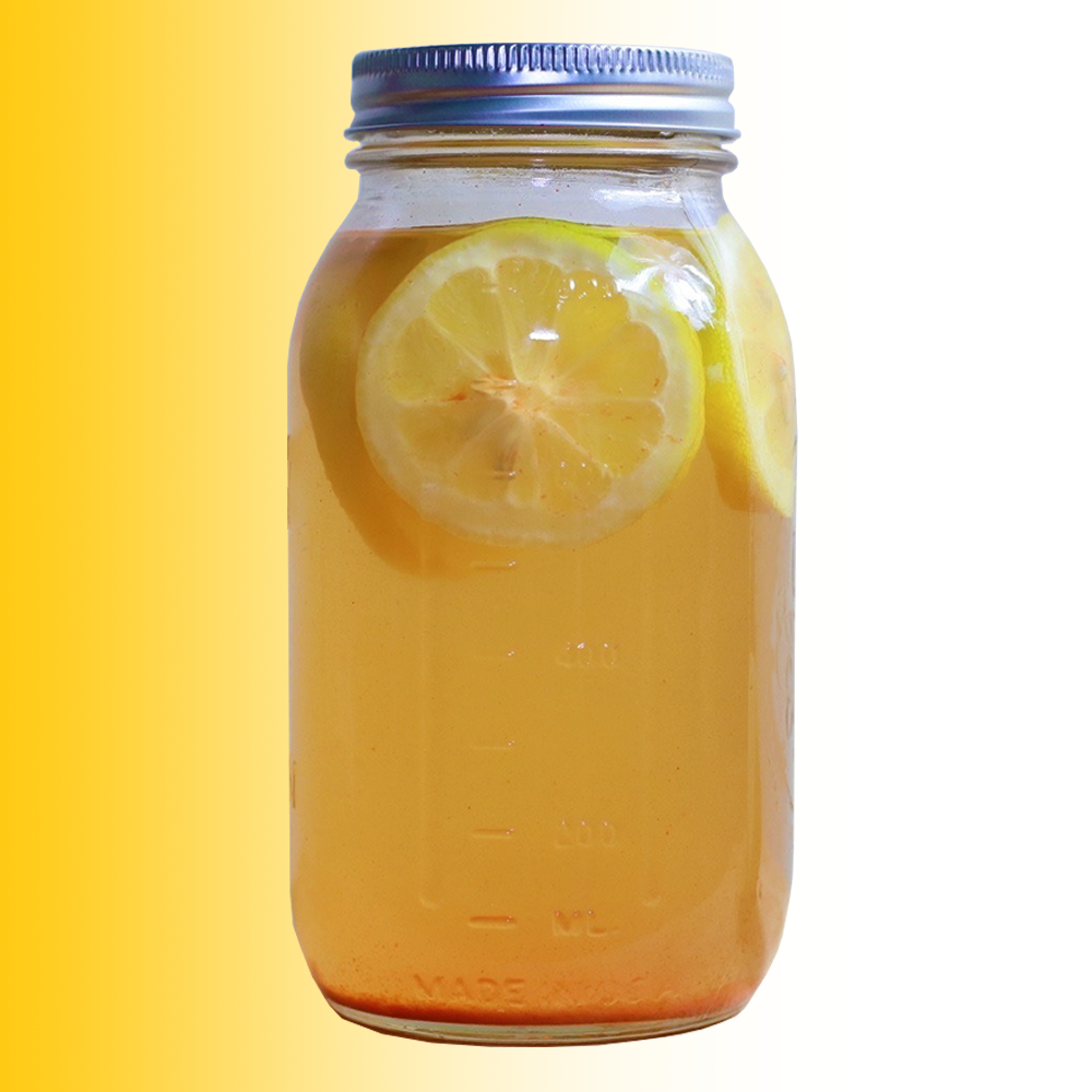 Homemade Honey Lemon Tea